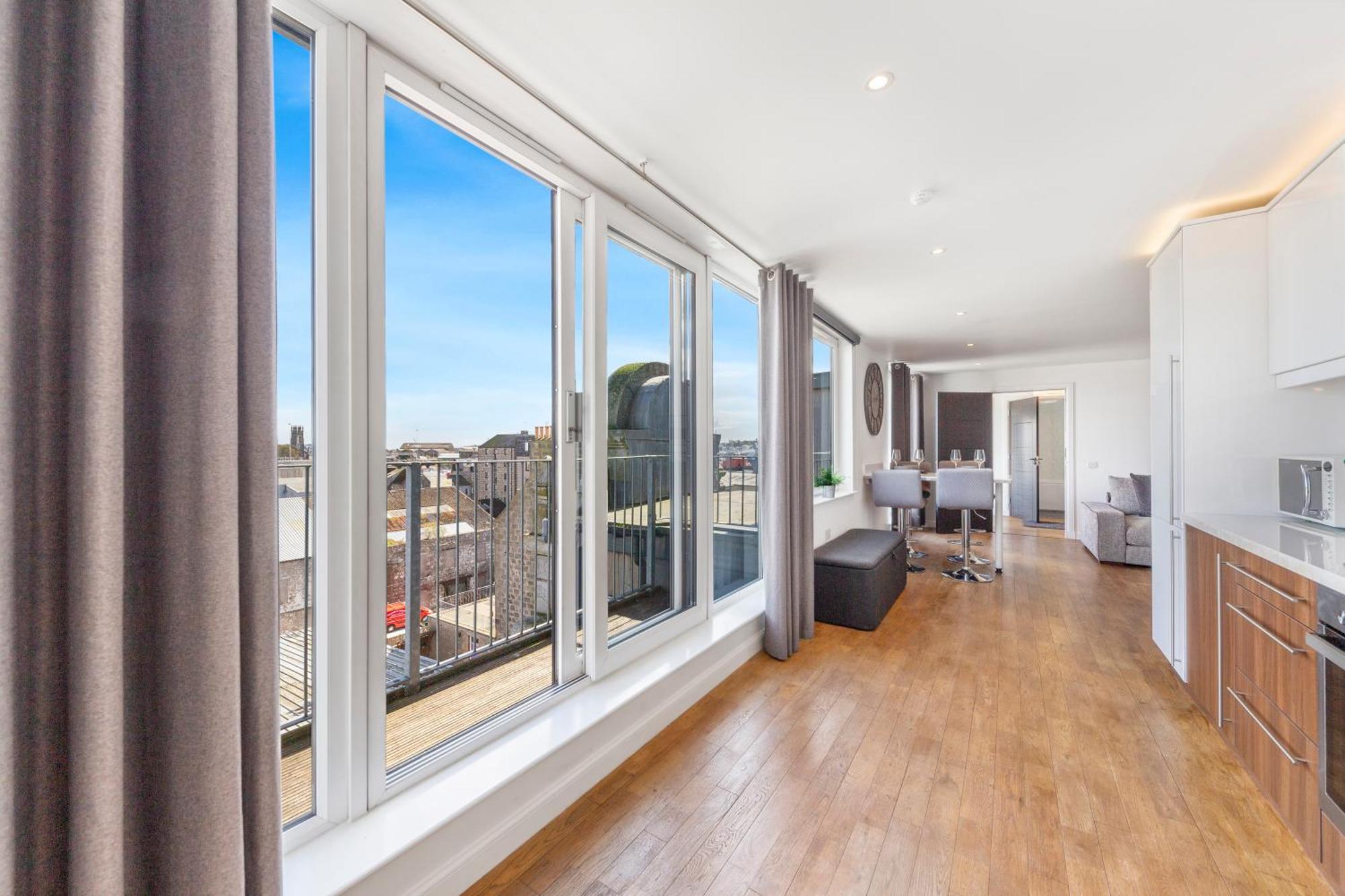 阿伯丁Mearns Street Penthouse - Grampian Lettings Ltd公寓 外观 照片